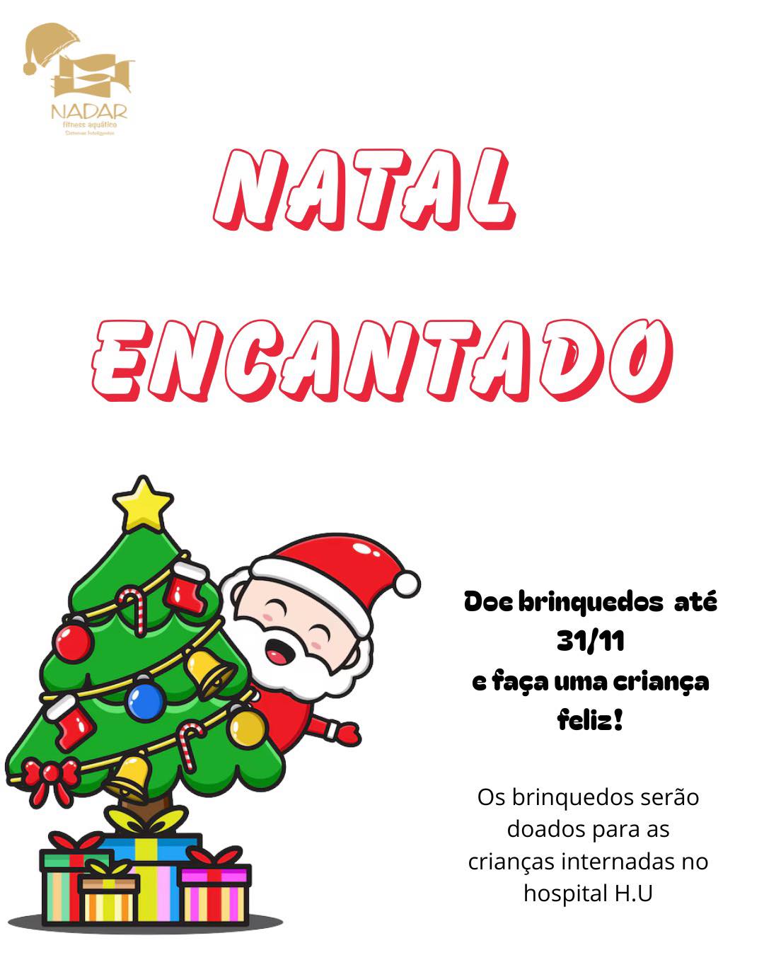 natal encantado nadar